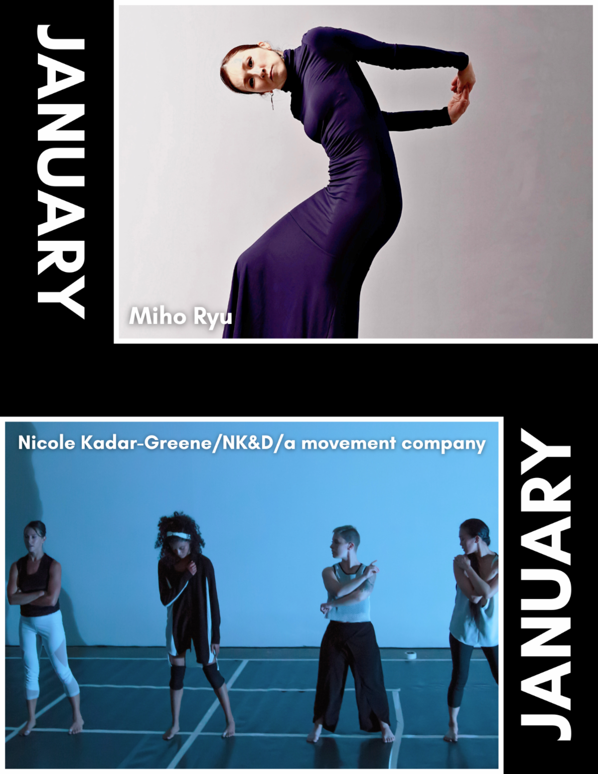 Upcoming Dance Performances at Green Space, January 23–25