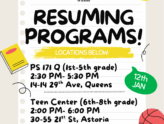 Resuming Programs at the Variety Boys & Girls Club of Queens