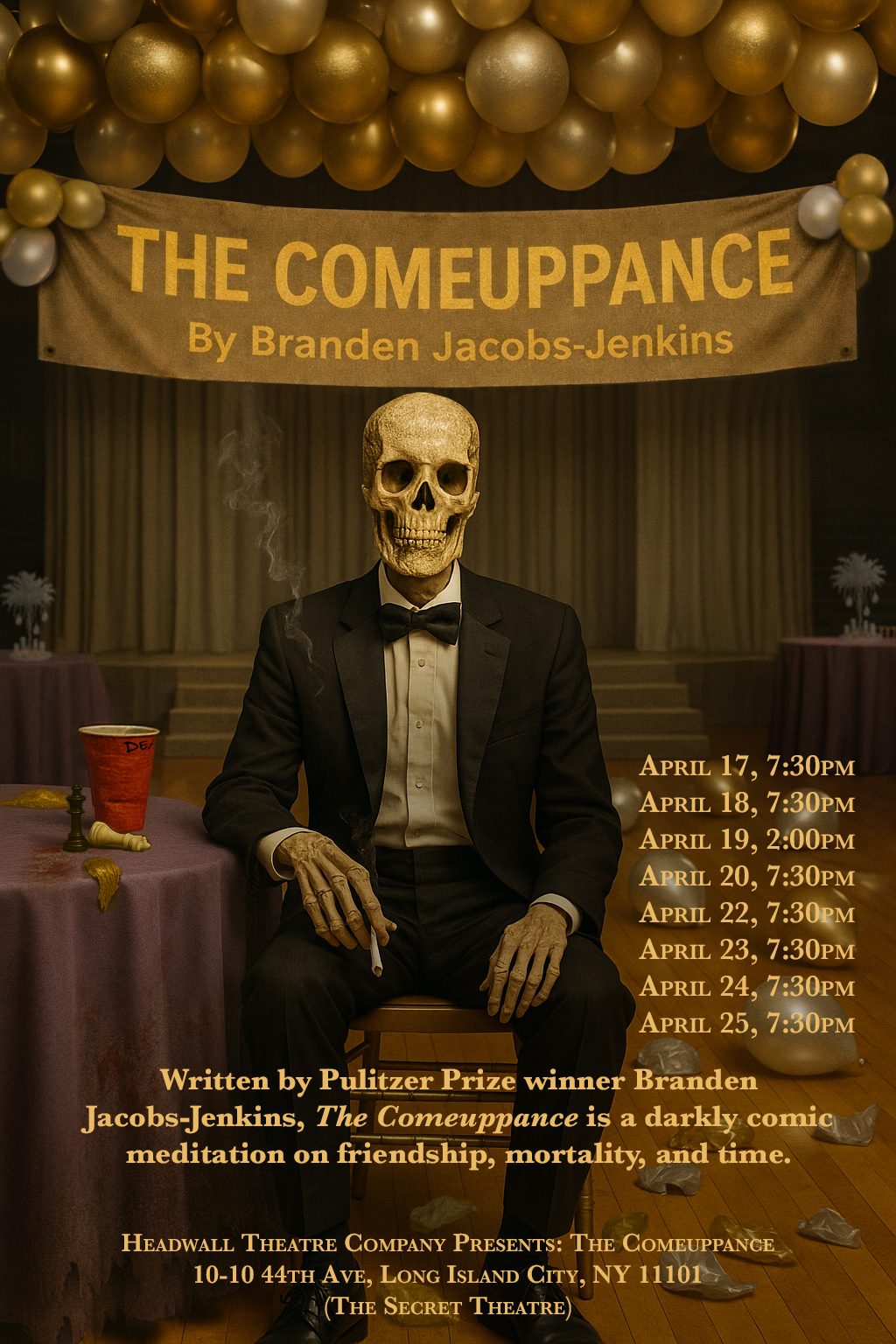 Headwall Theatre Company is Back This April featuring The Comeuppance