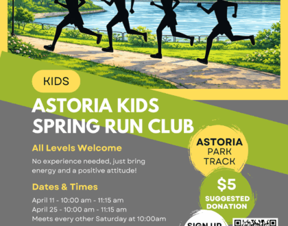 Projekt NYC Launches Astoria Park Kids Spring Run Club