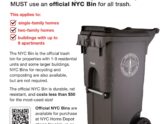 NYC Will Require Official Trash Bins Starting June 1, 2026