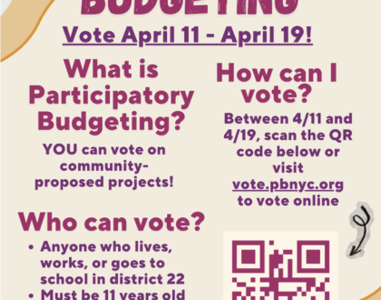 Participatory Budgeting is Back in Astoria