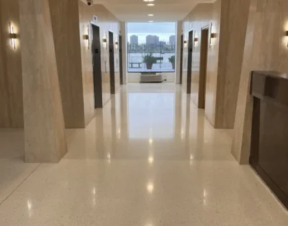 Upgrade at the Shore Towers Condominium Lobby