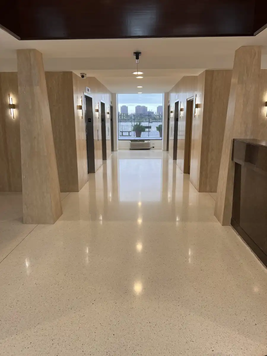 Upgrade at the Shore Towers Condominium Lobby