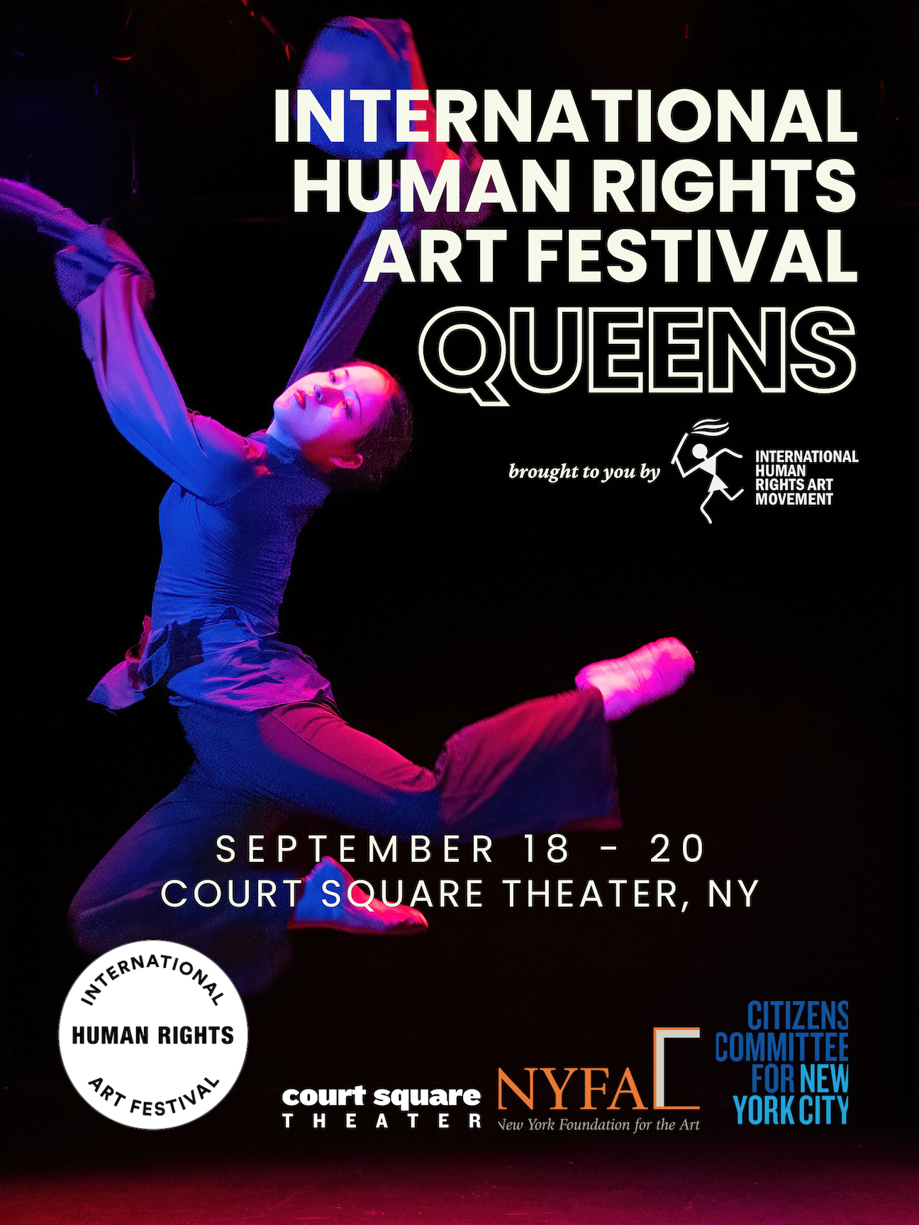 IHRAF: Arendt Tickets Available and IHRAF Queens Submissions Now Open