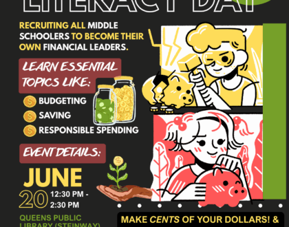 Free Financial Literacy Program for Middle School Students & Other Programs