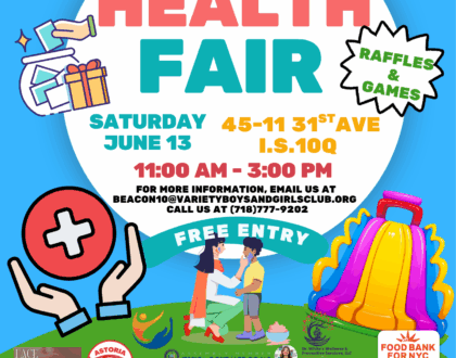 FREE Community Health Fair (June 13th)