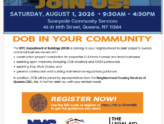 DOB Community Event Coming to Sunnyside (Aug 1st)