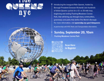 Ride Queens: Inaugural Queens Borough President’s Office Bike Ride Coming September 20
