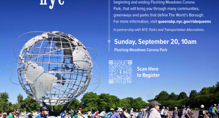 Ride Queens: Inaugural Queens Borough President’s Office Bike Ride Coming September 20