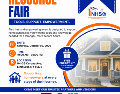 Homeowners Resource Fair (October 3rd)