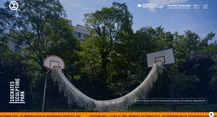 Socrates Sculpture Park Launches New Website and Digital Archive