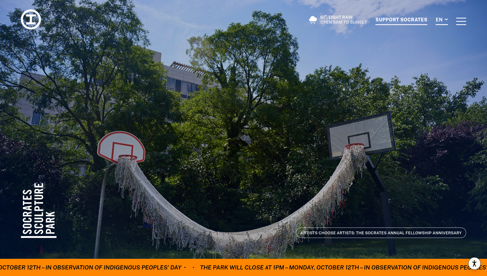 Socrates Sculpture Park Launches New Website and Digital Archive